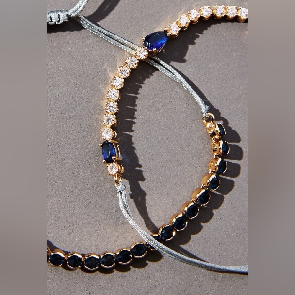 ‼️RARE‼️🎸ANTHROPOLOGIE🎸🔥NWT🔥Beaded Birthstone (September) Bracelets